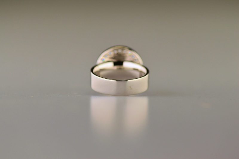 Fingerprint Disk Ring - Afbeelding 2