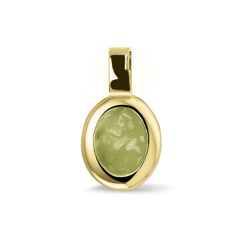 Plain Oval Pendant - Image 3