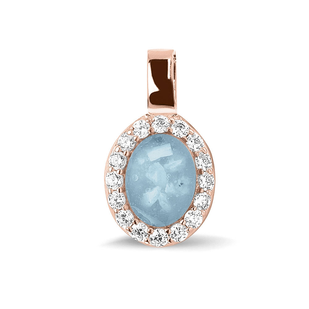 Oval Gem Pendant - Image 2