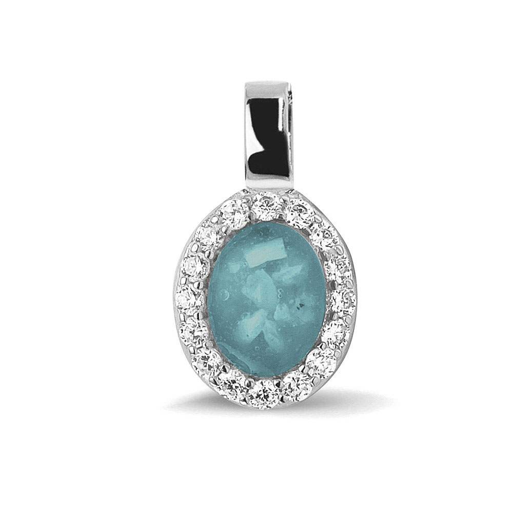 Oval Gem Pendant - Image 3