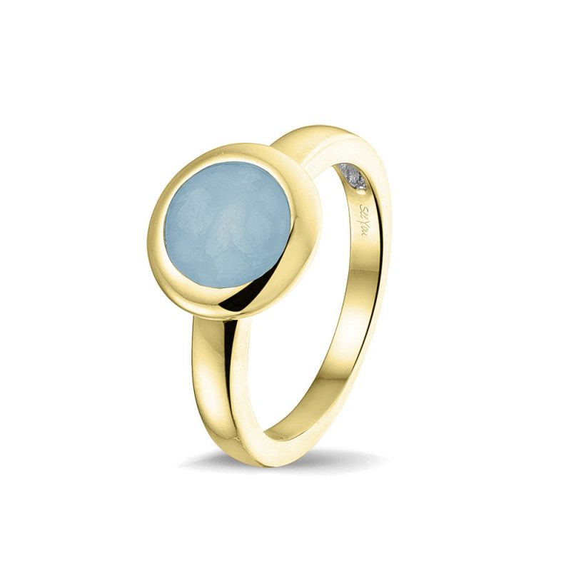 Round Head Polished Ring