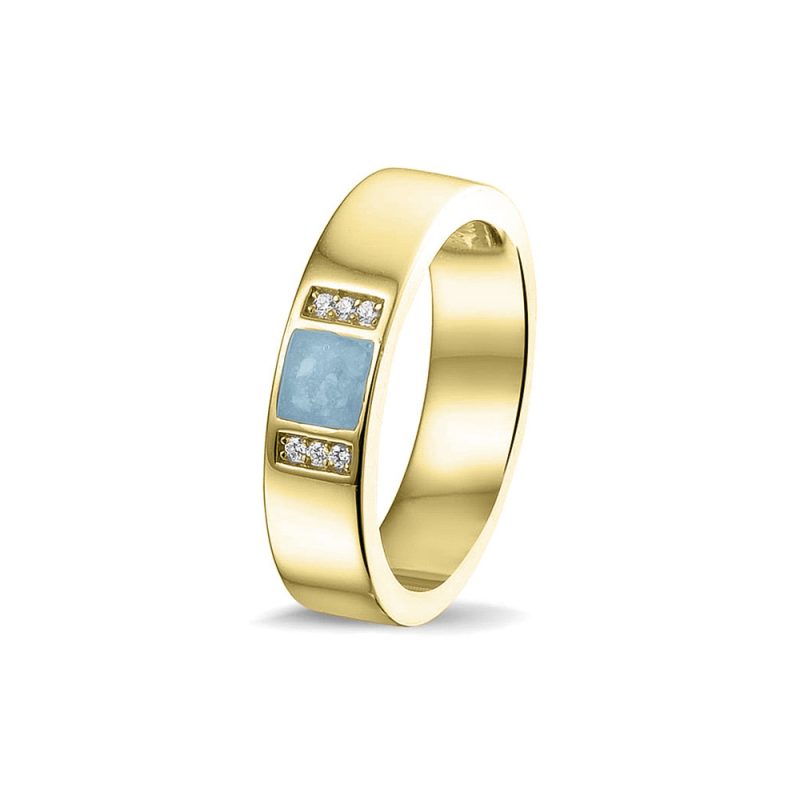 Polished Gem Ring