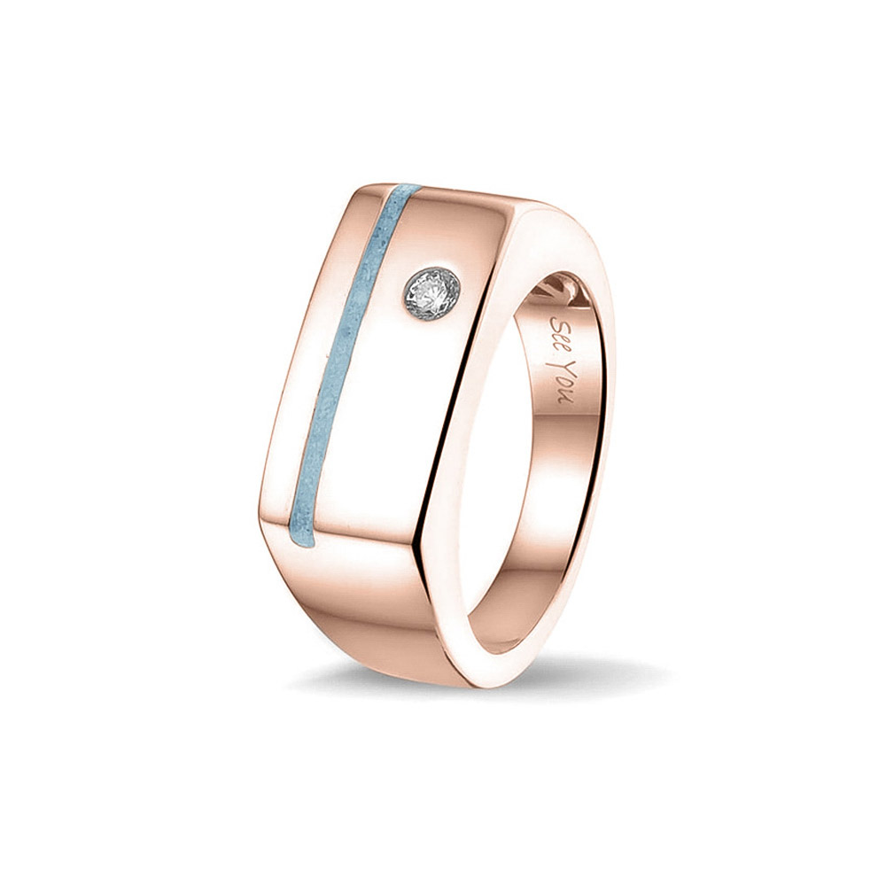 Stripe Gem Ring - Image 3