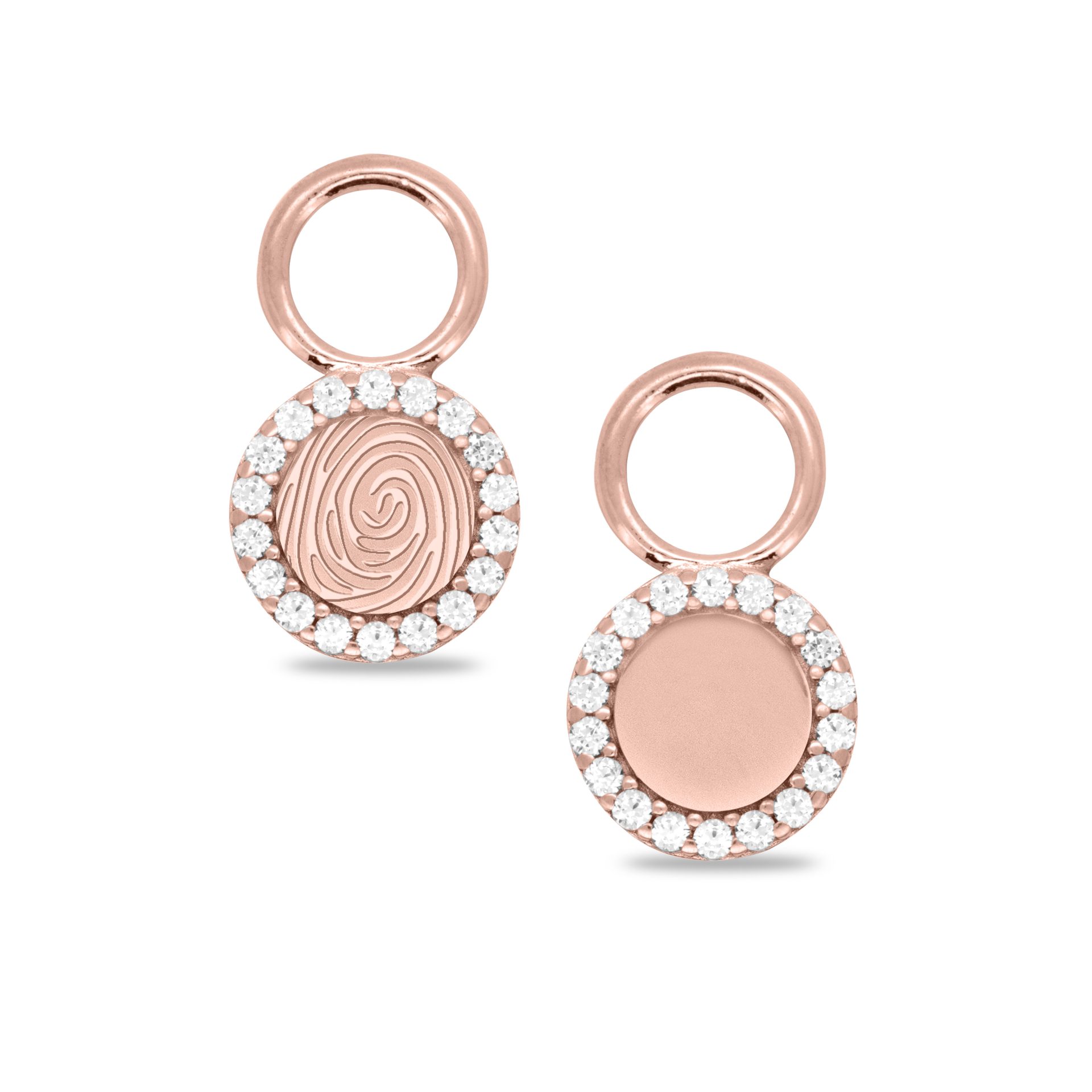 Gem engraving ear pendant - Image 3