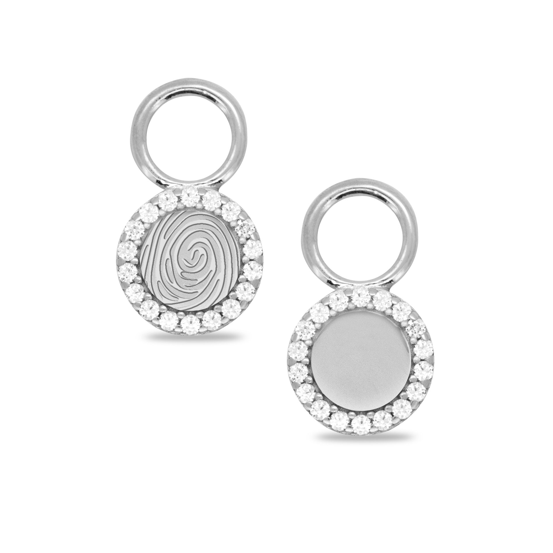 Gem engraving ear pendant - Image 2